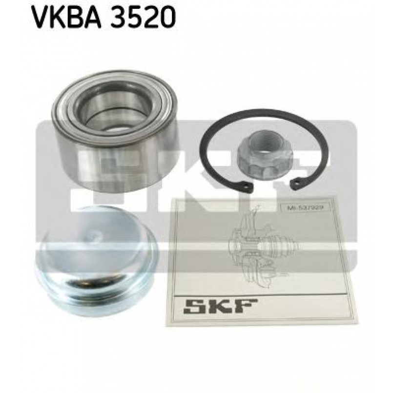 VKBA 3520 SKF Підшипник кульковий d>30